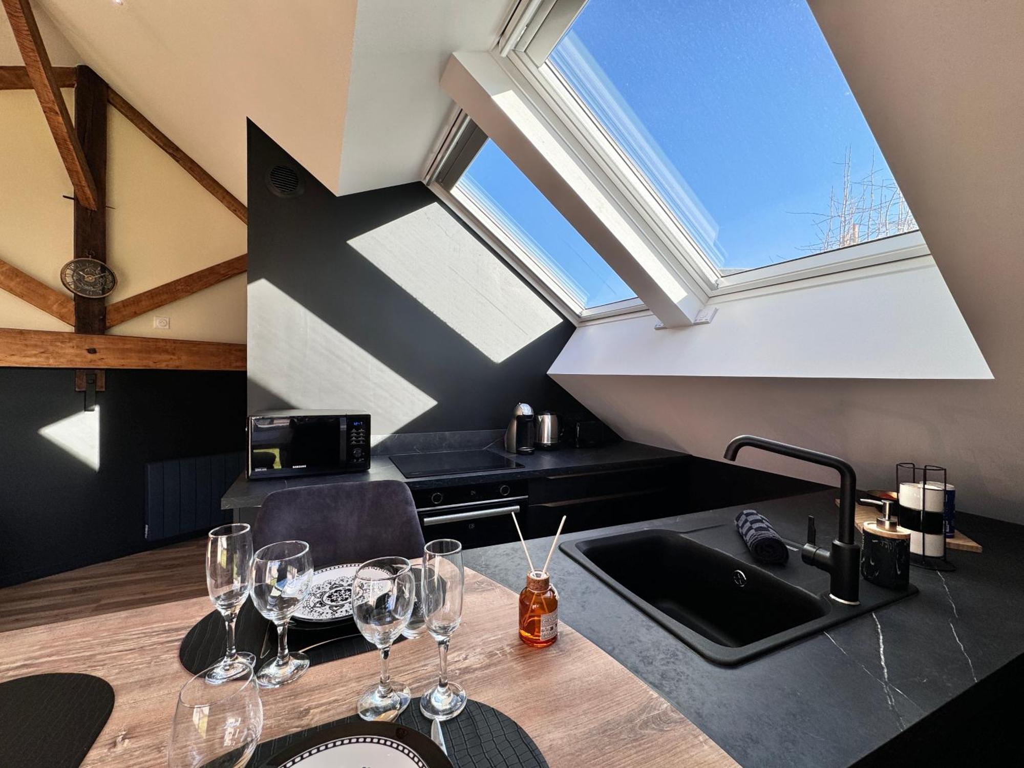 In The Sky - Jacuzzi - Vieux Mans - 2 Pers Appartement *